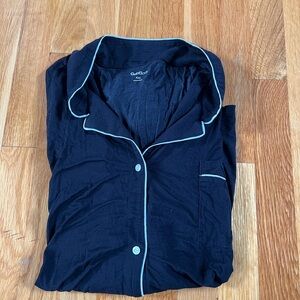 GAP Black Pajama Set Relaxed Fit Sleepwear